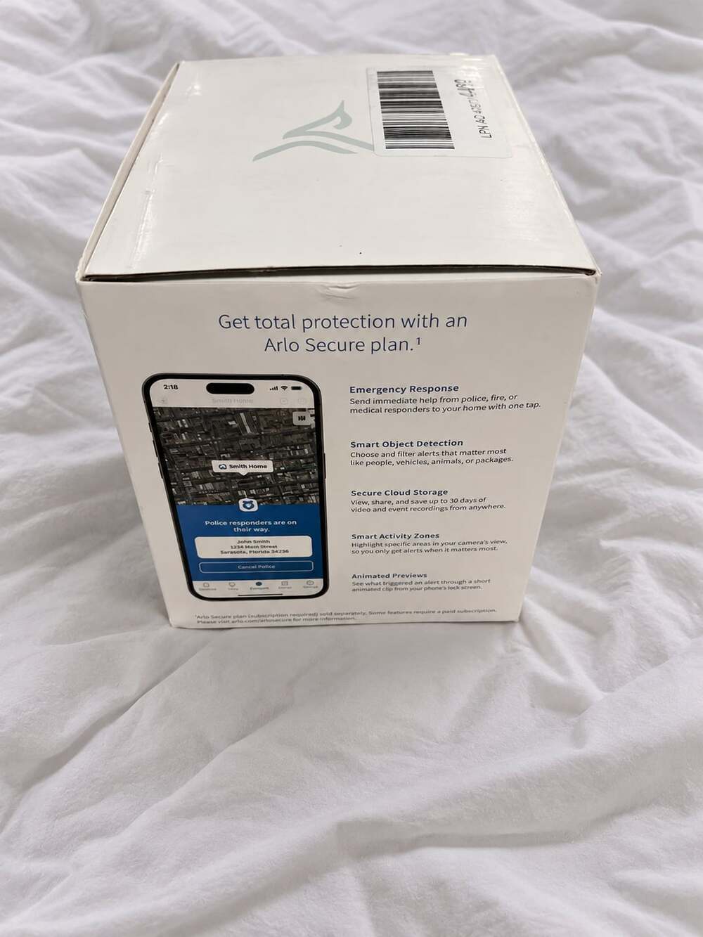 Arlo Essential Indoor Camera 2nd Gen VMC3260-100NAS 2K White